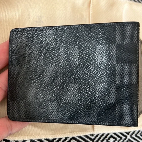 Louis Vuitton Men’s Slender Wallet Damier Graphite Canvas - Picture 4 of 17